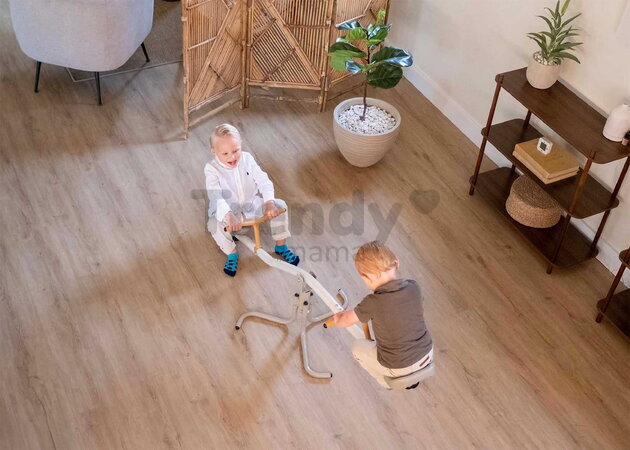 Obojstranná hojdačka 360° stupňové točenie Spinner 360 Pastel Exit Toys s ľahkou oceľovou konštrukciou ET48205010