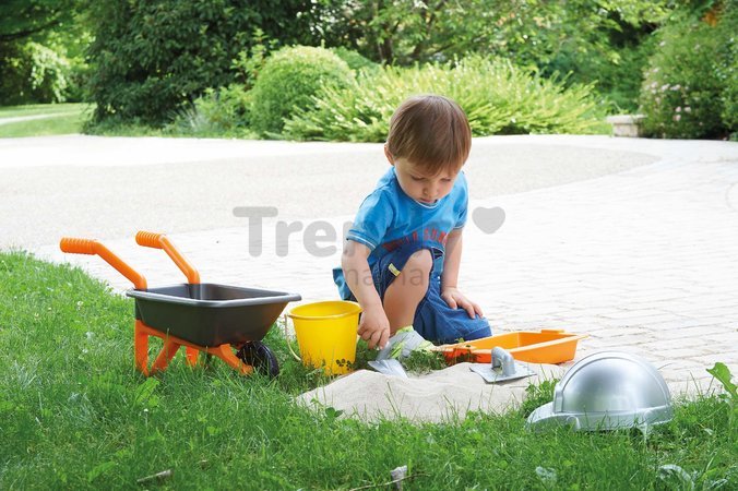 Murársky fúrik The Builder Kit Écoiffier s prilbou a pracovným náradím od 18 mes