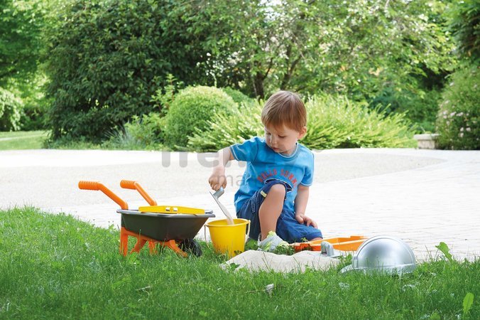 Murársky fúrik The Builder Kit Écoiffier s prilbou a pracovným náradím od 18 mes
