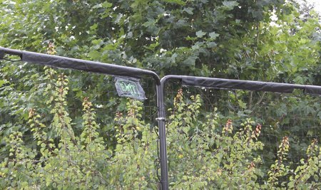 Záchytná sieť pre loptové hry Backstop sport net 900 Exit Toys oceľový rám 300*900 cm