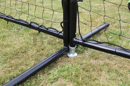 Záchytná sieť pre loptové hry Backstop sport net 900 Exit Toys oceľový rám 300*900 cm