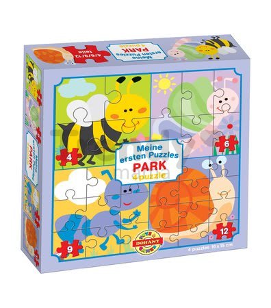 Puzzle pre najmenších Moje prvé puzzle Park Dohány 4-6-9-12 dielov od 24 mes