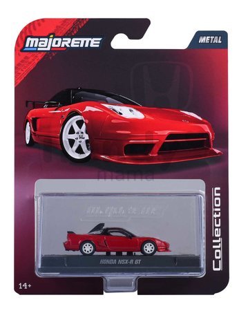 Autíčko v boxe Honda NSX-R GT 1995 Majorette kovové s gumenými kolieskami dĺžka 7,5 cm 1:64