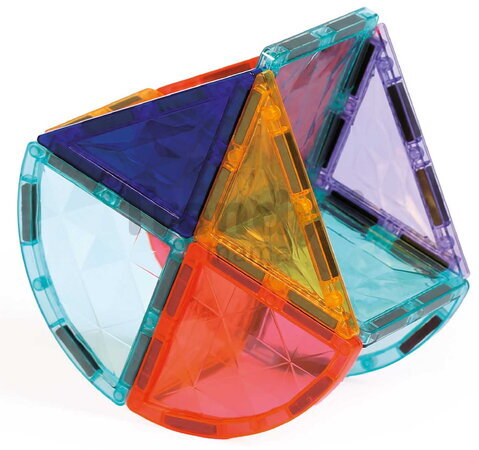 Magnetická stavebnica s autami Magnetic Vehicle Set Ludi 63 dielov LU50053