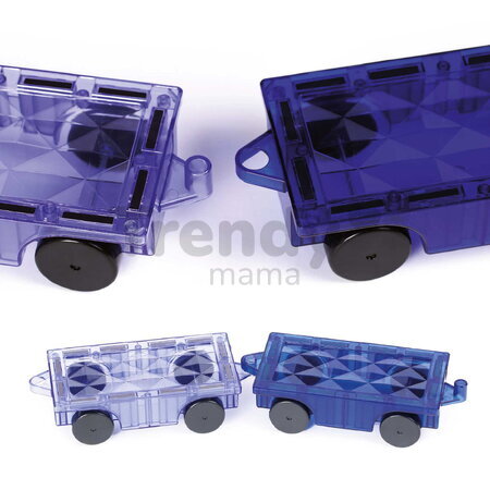 Magnetická stavebnica s autami Magnetic Vehicle Set Ludi 63 dielov LU50053