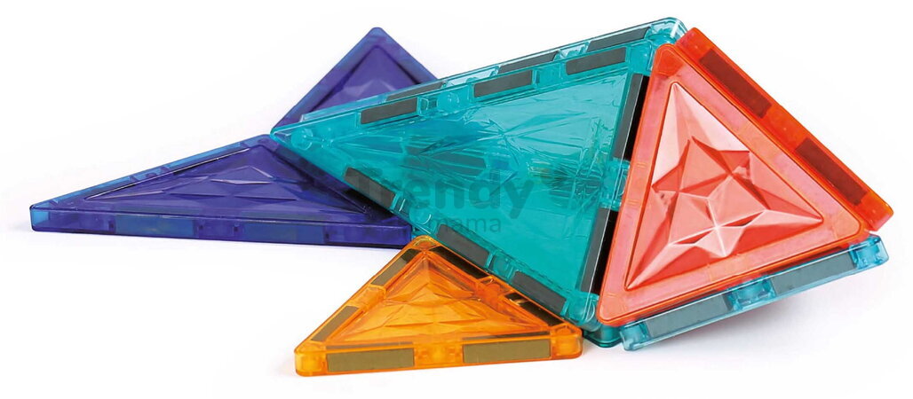 Magnetická stavebnica Magnetic XXL Ludi 100 dielov LU50054
