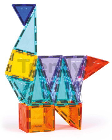 Magnetická stavebnica Magnetic XXL Ludi 100 dielov LU50054