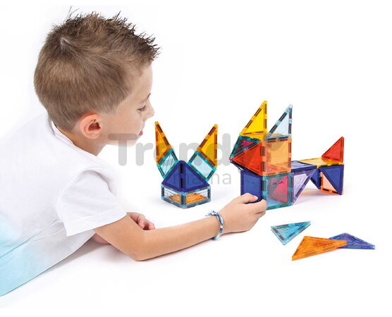 Magnetická stavebnica Magnetic XXL Ludi 100 dielov LU50054