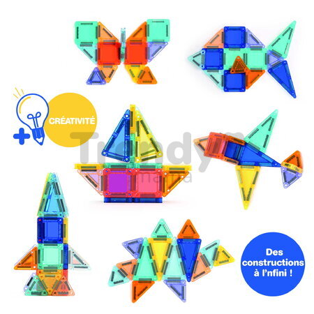 Magnetická stavebnica Magnetic Mini Ludi 26 dielov