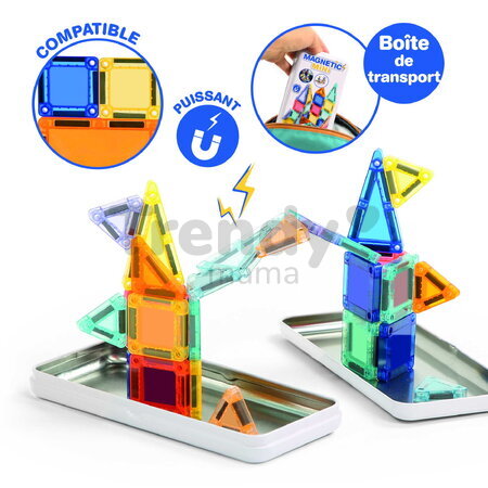 Magnetická stavebnica Magnetic Mini Ludi 26 dielov