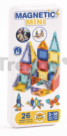 Magnetická stavebnica Magnetic Mini Ludi 26 dielov