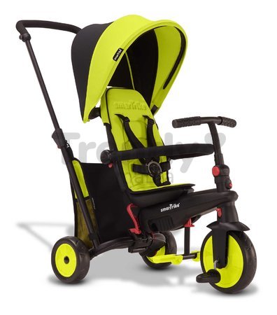 Trojkolka skladacia a sklápateľná smarTfold 6v1 Green smarTrike 300 Plus Touchsteering kompaktná s EVA kolesami od 10 mes