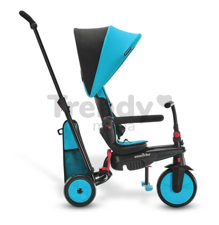 Trojkolka skladacia a sklápateľná smarTfold 6v1 smarTrike 300 Plus Blue TouchSteering kompaktná s EVA kolesami od 10 mes