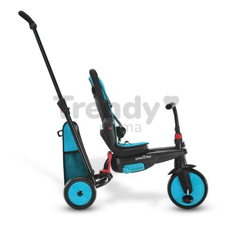 Trojkolka skladacia a sklápateľná smarTfold 6v1 smarTrike 300 Plus Blue TouchSteering kompaktná s EVA kolesami od 10 mes