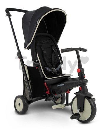 Trojkolka skladacia a sklápateľná smarTfold 6v1 Black smarTrike 300 Plus Touchsteering kompaktná s EVA kolesami od 10 mes