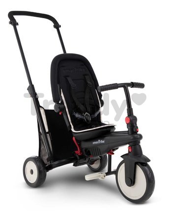 Trojkolka skladacia a sklápateľná smarTfold 6v1 Black smarTrike 300 Plus Touchsteering kompaktná s EVA kolesami od 10 mes