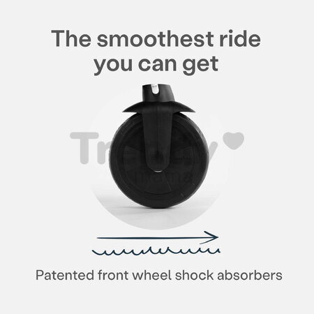 Trojkolka a kočík skladacia 5v1 STR3 Plus Peach smarTrike so sklápateľným sedadlom TouchSteering s EVA kolesami od 10 mes ST5023211