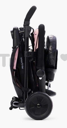 Trojkolka a kočík skladacia 5v1 STR3 Peach smarTrike so sklápateľným sedadlom TouchSteering s EVA kolesami od 10 mes