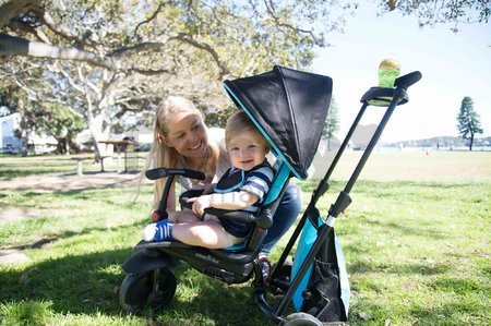 Trojkolka skladacia smarTfold 7v1 500 TouchSteering smarTrike polstrovaná s EVA kolesami modrá od 9 mes