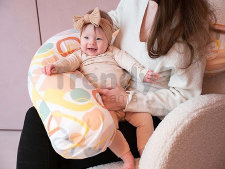 Dojčiaci vankúš Big Flopsy™ Beaba Print Jersey Art Line 170 cm umelecká edícia