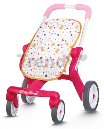 Kočík pre bábiku Baby Nurse Poussette Pop Smoby zlatá edícia (53,5 cm rúčka) od 18 mes