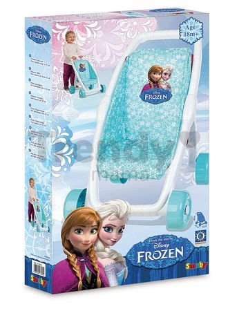 Kočík pre bábiku Frozen Smoby bugina (49 cm rúčka) od 18 mes