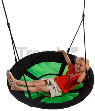 Hojdačka hniezdo na zavesenie Swibee swing Exit Toys pre dve deti priemer 98 cm