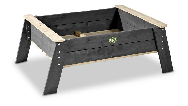 Pieskovisko stôl Aksent Sand Table Exit Toys z cyprusového dreva s krytom objem 180 kg od 2 rokov