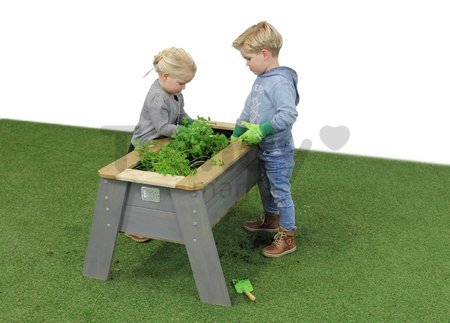Stôl pre záhradníka borovicový Aksent planter table Exit Toys veľký objem 45 litrov