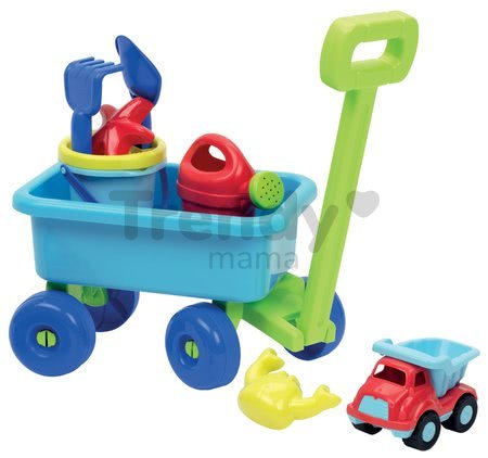 Vozík na ťahanie Écoiffier s vedro setom a krhličkou od 18 mes