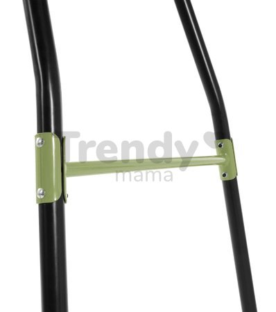 Hojdačka s 2 sedadlami Ivy duo Swing Exit Toys čierna kovová konštrukcia s ukotvením do betónu