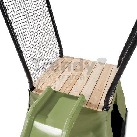 Hracia veža multifunkčná s hojdačkou Ivy play tower swing Exit Toys so stanom pieskoviskom a šmykľavkou kovová konštrukcia