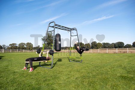 Multifunkčné fitness centrum GetSet Monkeybar MB200 Exit Toys rozšíriteľné s oceľovou konštrukciou