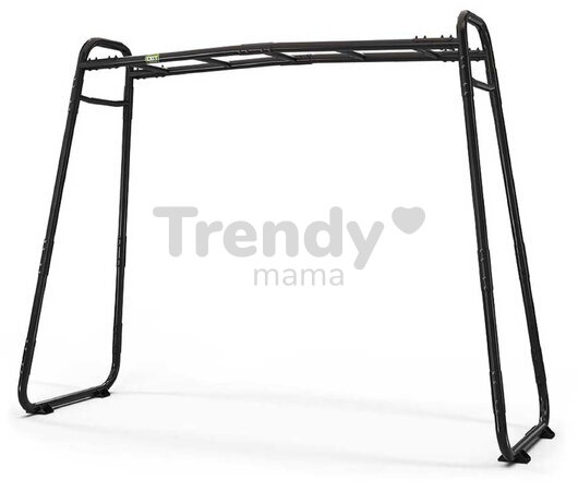 Multifunkčné fitness centrum GetSet Monkeybar MB200 Black Exit Toys rozšíriteľné s oceľovou konštrukciou ET54200050