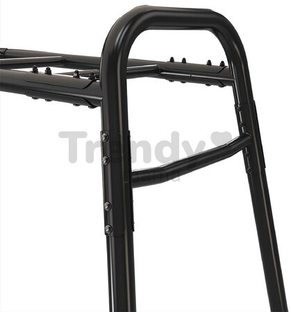 Multifunkčné fitness centrum GetSet Monkeybar MB300 Black Exit Toys rozšíriteľné s oceľovou konštrukciou ET54300050