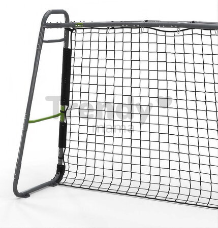 Multifunkčné fitness centrum s futbalovou sieťou GetSet Monkeybar MB305 Grey Exit Toys s gymnastickými kruhmi basketbalom a hojdačkami oceľová konštru