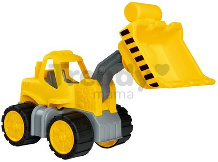 Nakladač Power Worker Wheel Loader + Figurine BIG pracovný stroj 47 cm - gumené kolesá od 2 rokov