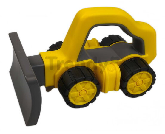 Sada 3 pracovné autíčka do piesku Power Worker Griffy Set BIG bager pluh a cestný valec od 12 mes BIG54853