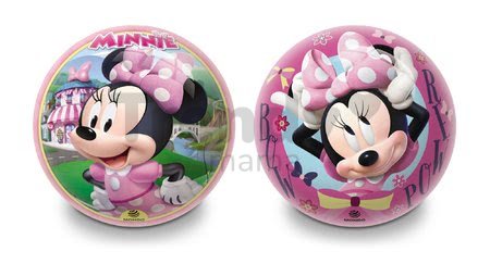 Rozprávková lopta Minnie Mondo gumená 14 cm