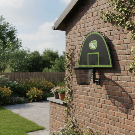 Basketbalový kôš s doskou Mini Basketball Hoop Exit Toys s penovou a nafukovacou loptou do interiéru a exteriéru