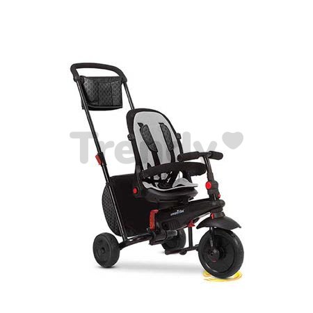 Trojkolka skladacia smarTfold 700 Black 8v1 smarTrike čierna s otočným sklápateľným sedadlom TouchSteering s EVA kolesami od 6 mes