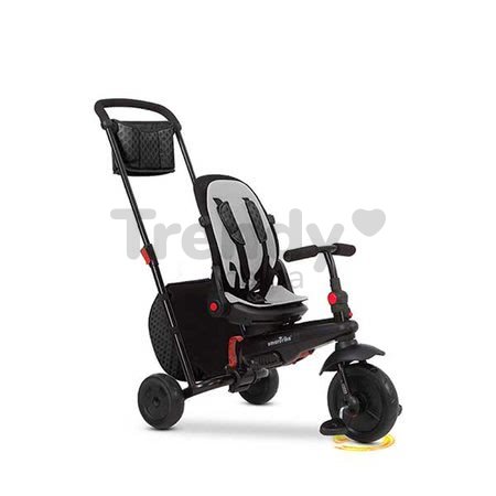 Trojkolka skladacia smarTfold 700 Black 8v1 smarTrike čierna s otočným sklápateľným sedadlom TouchSteering s EVA kolesami od 6 mes