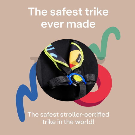 Trojkolka a kočík skladací smarTfold STR7 Kelly Anna Imagine smarTrike so sklápateľným sedadlom Touch Steering ovládanie s EVA kolesami od 6 mes