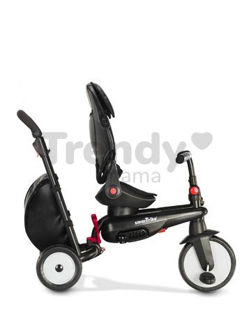 Trojkolka a kočík skladacia STR7 Urban 7v1 smarTrike čierna so sklápateľným sedadlom TouchSteering s EVA kolesami od 6 mes