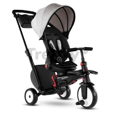 Trojkolka skladacia smarTfold 700S Warm Grey 7v1 smarTrike šedo-béžová so sklápateľným sedadlom TouchSteering s EVA kolesami od 6 mes