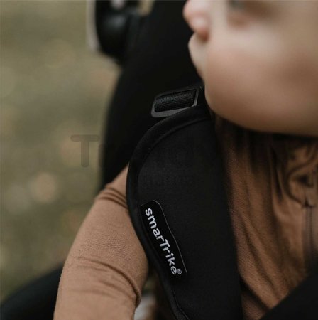 Trojkolka a kočík skladacia STR7J Warm Grey 7v1 smarTrike šedá so sklápateľným sedadlom Touch Steering s EVA kolesami od 6 mes