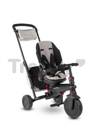 Trojkolka skladacia smarTfold 700S Warm Grey 7v1 smarTrike šedo-béžová so sklápateľným sedadlom TouchSteering s EVA kolesami od 6 mes