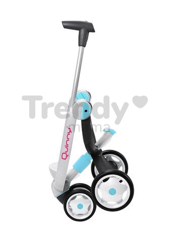 Kočiar pre dve bábiky Maxi Cosi & Quinny Twin Smoby obojstranný ružovo-modrý