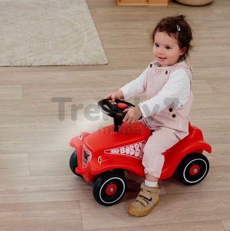 Multifunkčný volant s LED smerovkami k odrážadlám BIG s klaksónom 8 zvukov od 12 mes