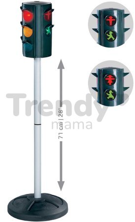 Semafor elektronický Traffic Lights Ampelmann BIG s úsporným LED osvetlením a 2 módmi